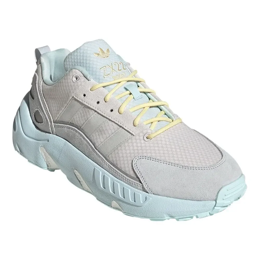 Adidas Zx 22 Boost Lace Up sneakers gray blue - 7